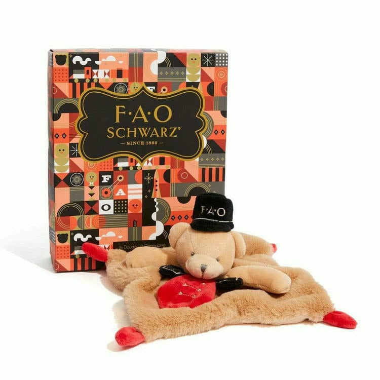 FAO Schwarz Infants FAO Holiday Bear Baby Rag