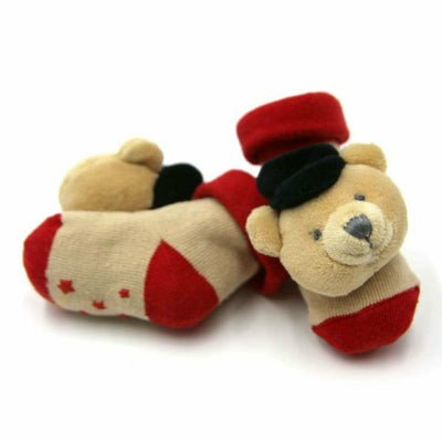 FAO Holiday Bear Baby Socks