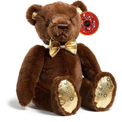 FAO Schwarz Plush 13.5" Anniversary Teddy Bear with Embossed Footpad