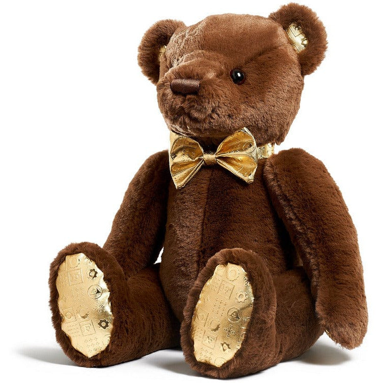13.5 Anniversary Teddy Bear with Embossed Footpad – FAO Schwarz