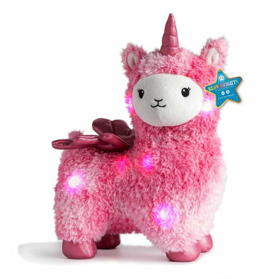 FAO Schwarz Plush 15” Llamacorn Plush Stuffed Animal Toy with LED Lights and Sound