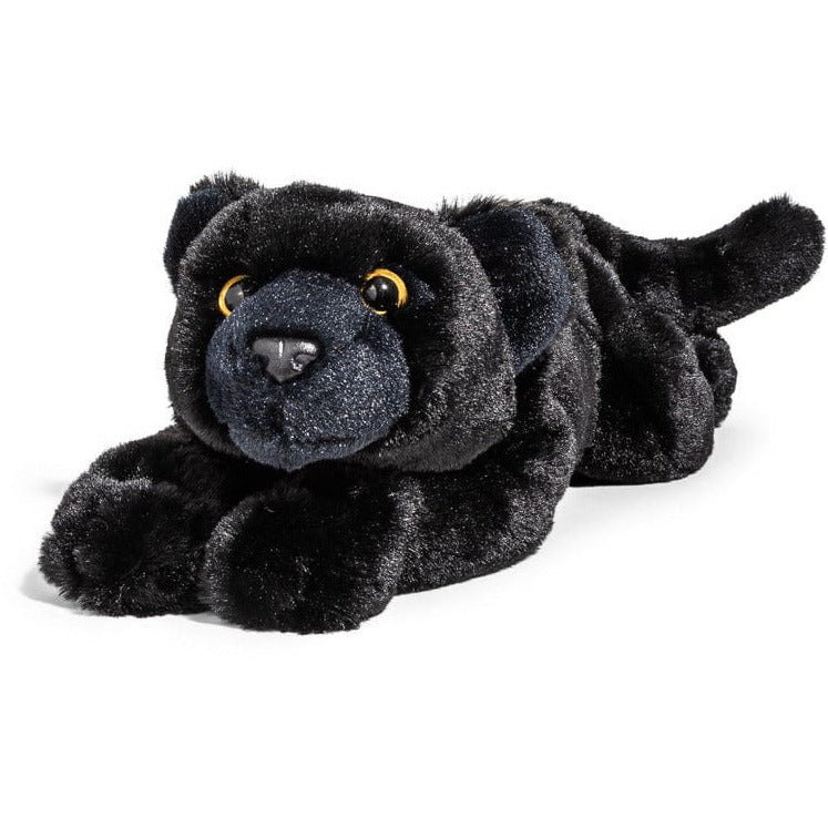 FAO Schwarz Plush 15" Plush Lying Black Panther