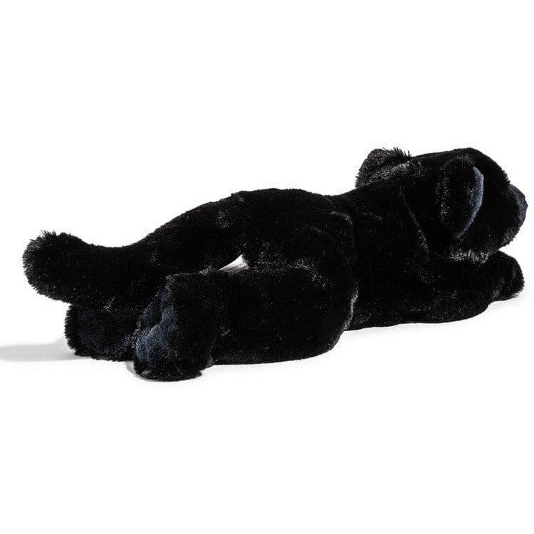 FAO Schwarz Plush 15" Plush Lying Black Panther