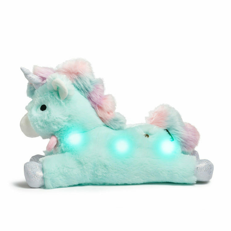 Fao Schwarz Glow Brights Toy Plush Led With Sound White Unicorn 15 Stuffed  Animal : Target