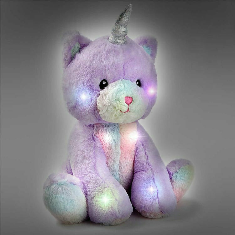 FAO Schwarz Plush Kittycorn Plush Stuffed Animal with LED Lights