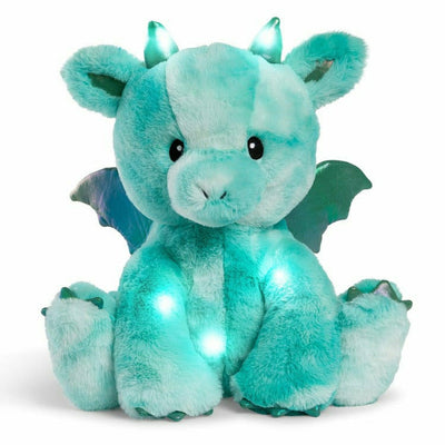 FAO Schwarz Plush LED Light-Up Dragon Plush Stuffed Animal 13"
