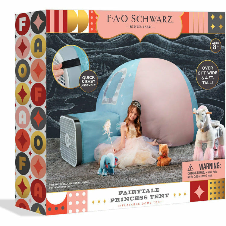 Fao Schwarz Inflatable Dome Princess Toy Tent