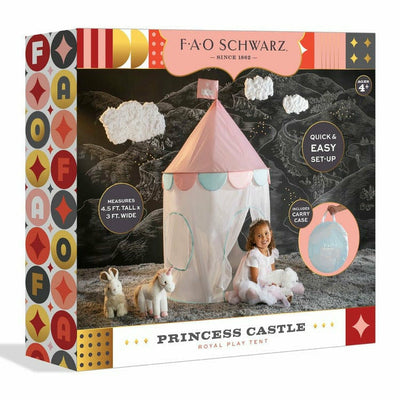 FAO Schwarz Preschool Play Princess Castle Hideaway Tent