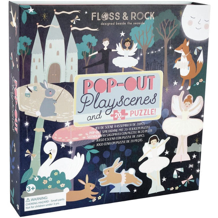 Floss & Rock Preschool Enchanted Pop Out Play Scene
