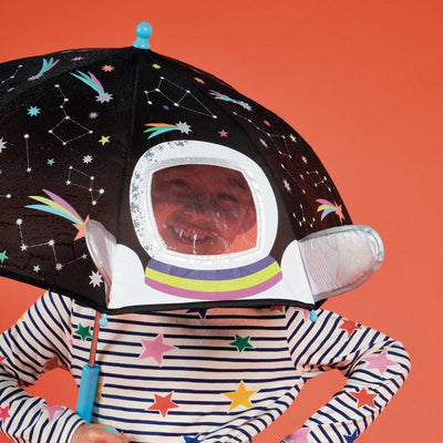 Floss & Rock Preschool Magic Color Changing Astronaut Umbrella with Hands