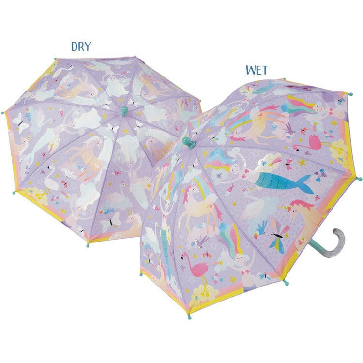 Floss & Rock Preschool Magic Color Changing Umbrella - Fantasy