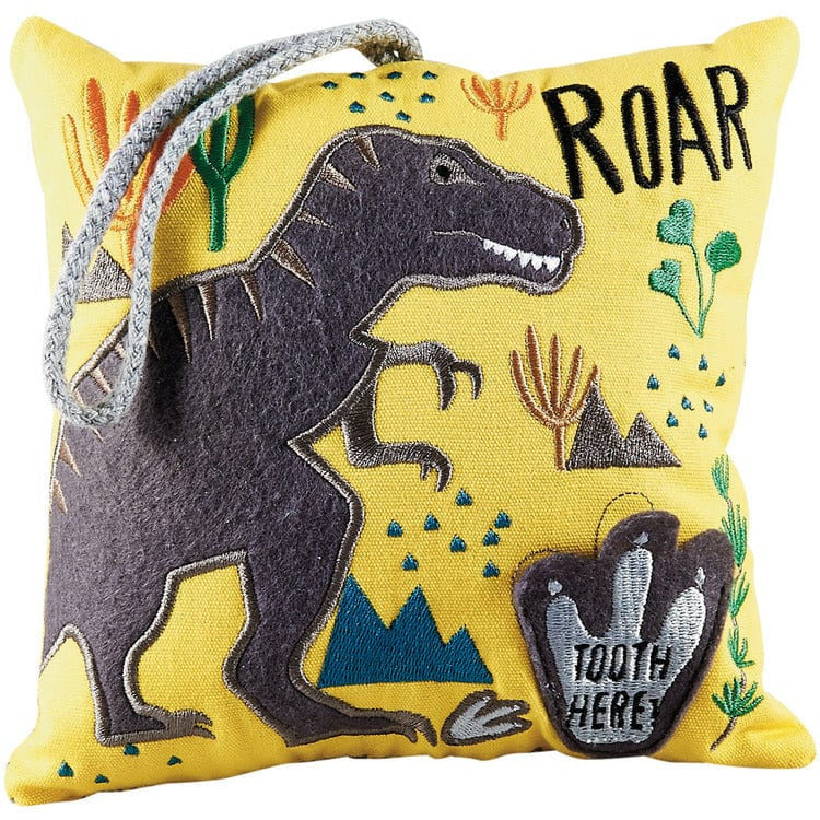 Floss & Rock Trend Accessories Dinosaur Tooth Fairy Cushion