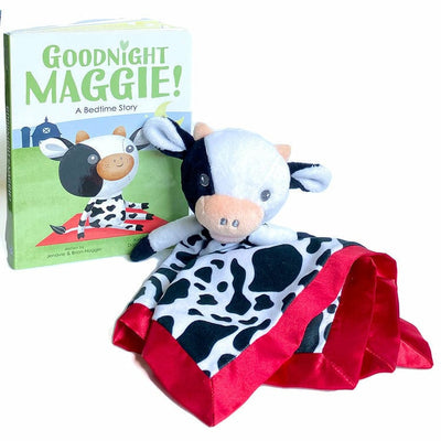 Frankie Dean Preschool Maggie the Cow© Dream Blanket™ + Bedtime Book
