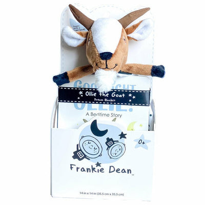 Frankie Dean Preschool Ollie the Goat© Dream Blanket™ + Bedtime Book