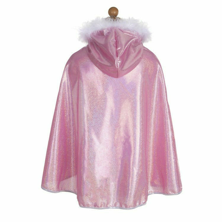 Great Pretenders Dress up Glitter Princess Cape Pink Size 4-6