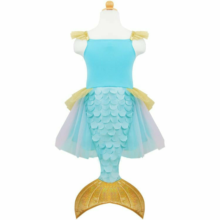 Great Pretenders Dress up Mermalicious Dress w/Tail, 5-6