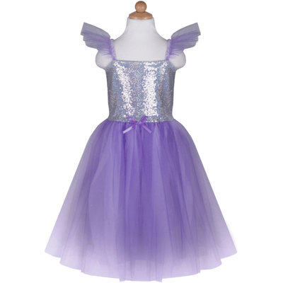 Great Pretenders Dress up Sequins Princess Dress Lilac 5-6