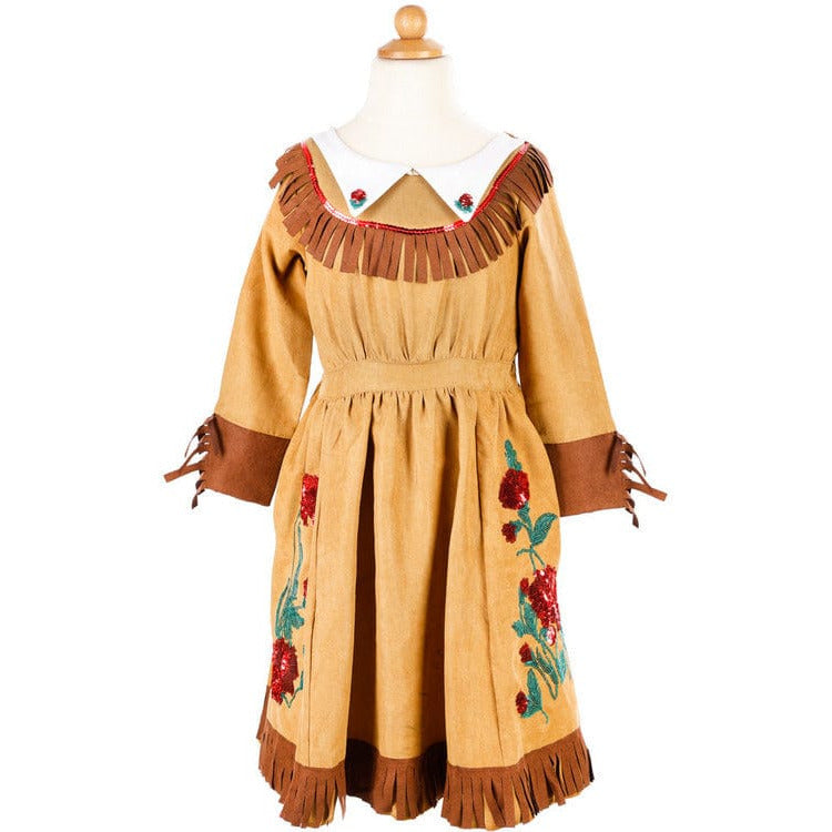 Great Pretenders Dress up Wild West Annie Cowgirl Costume Dress - Size 5-6