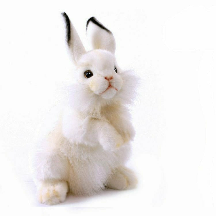 Hansa Toys, USA. Plush White Baby Rabbit 13"