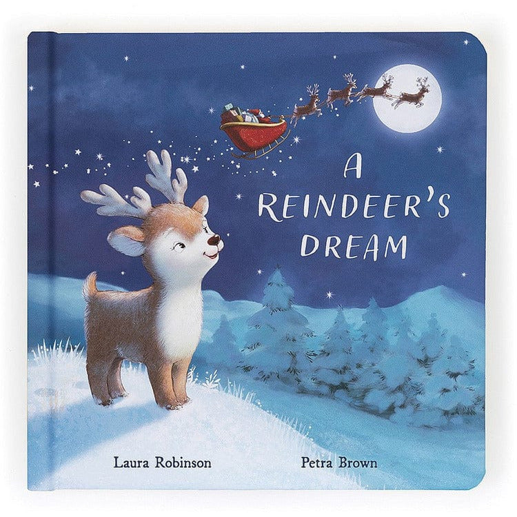 Jellycat, Inc. Plush A Reindeer’s Dream Book