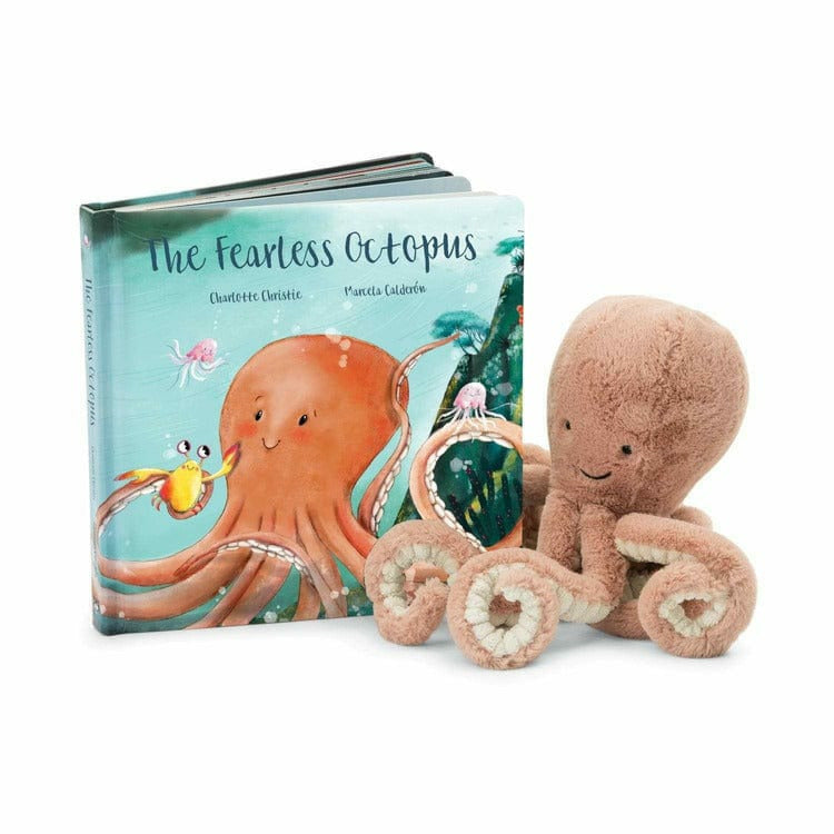 Jellycat, Inc. Plush Fearless Octopus Book