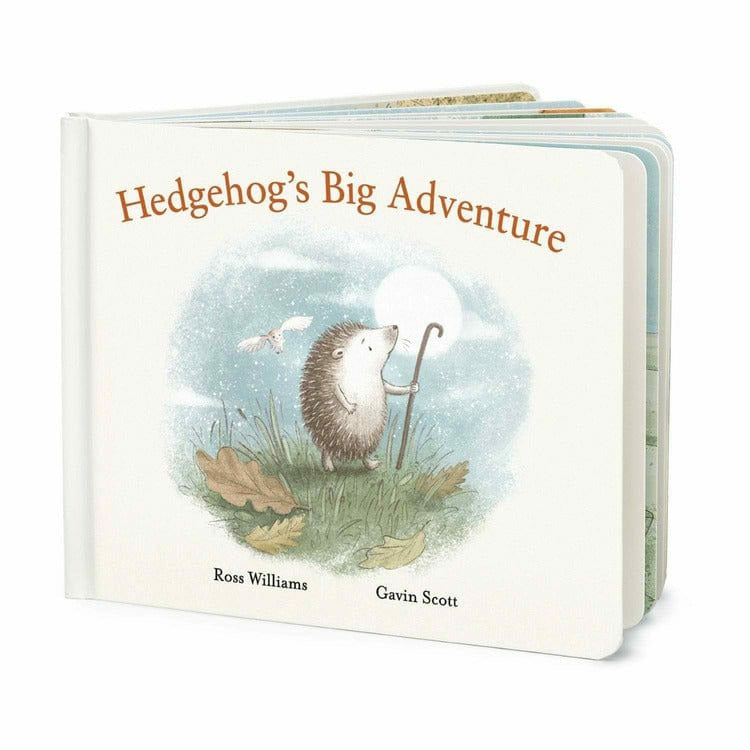 Jellycat, Inc. Plush Hedgehog's Big Adventure Book