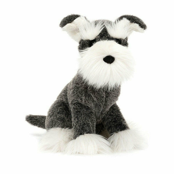 Miniature schnauzer stuffed clearance animal