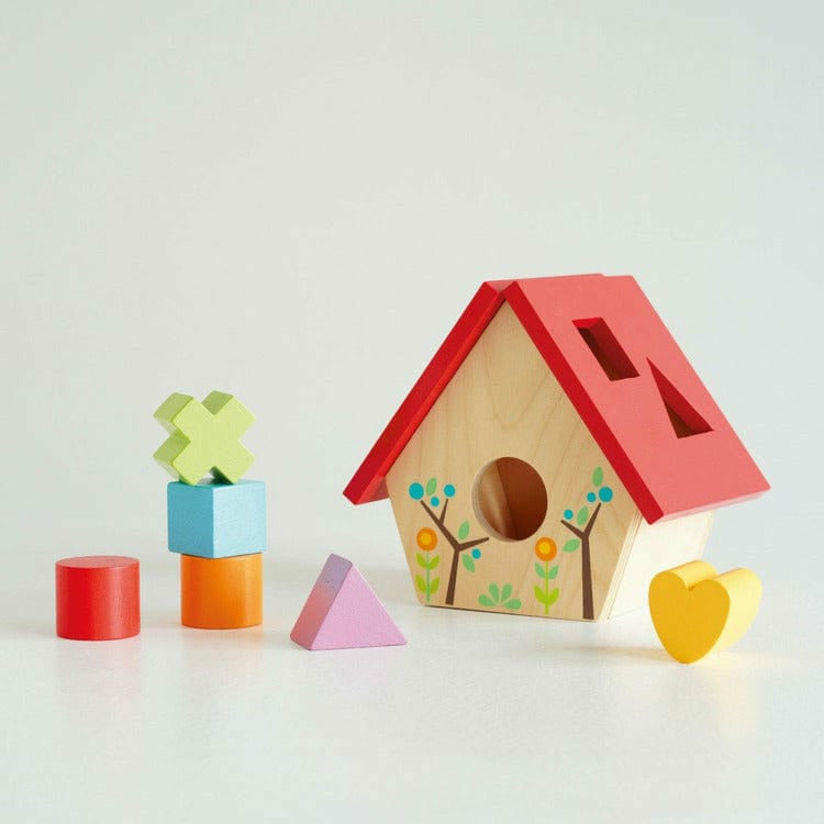 Le Toy Van Preschool My Little Bird House Shape Sorter