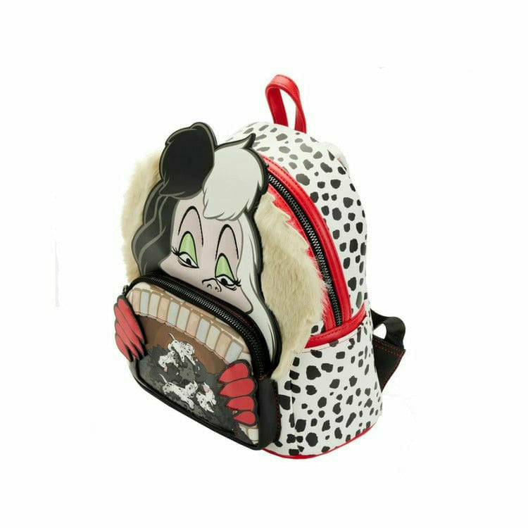 Loungefly Trend Accessories 101 Dalmatians Cruella De Villains Scene Mini Backpack