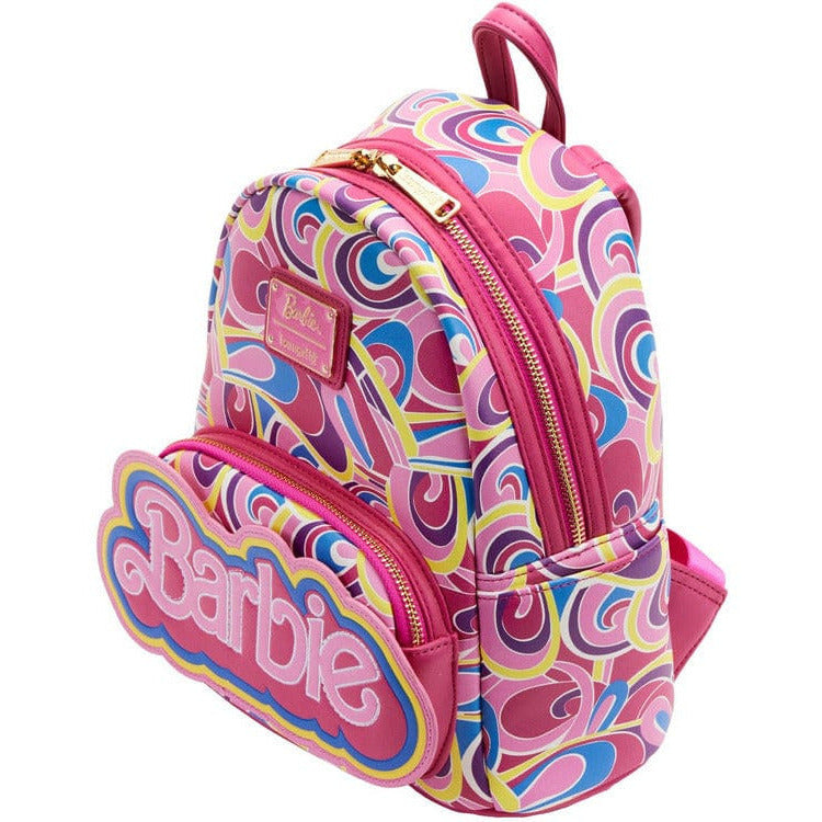 Loungefly Trend Accessories Barbie Totally Hair 30th Anniversary Mini Backpack