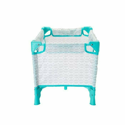 Madame Alexander Dolls Pack-and-Play Crib Soft Gray