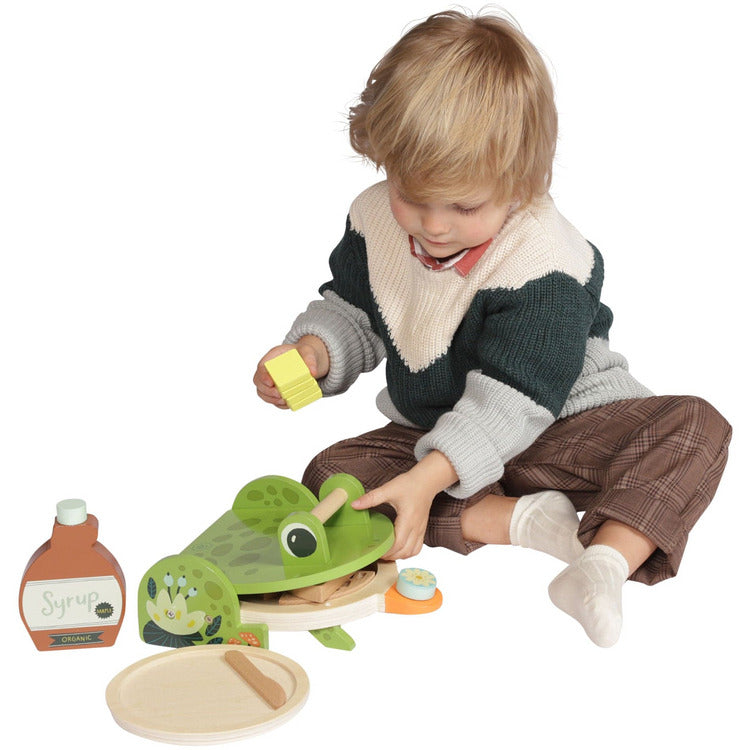 Manhattan Toy Ribbit Waffle Maker Toddler & Kids Pretend Play
