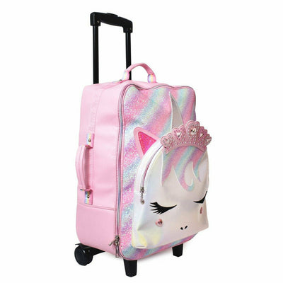 OMG Accessories Trend Accessories Gwen Heart Tiara Rolling Luggage
