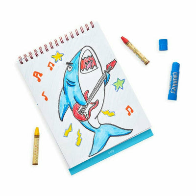 Ooly Creativity Sketch & Show Standing Sketchbook - Awesome Doodles