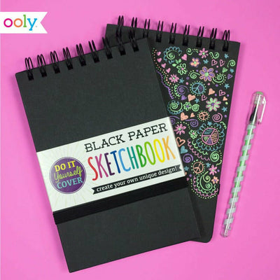 Ooly Creativity Small Black DIY Sketchbook