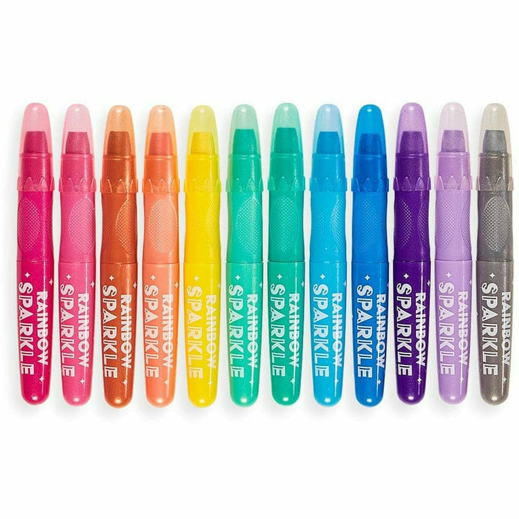 Ooly Creativity Sparkle Watercolor Gel Crayons - Set of 12