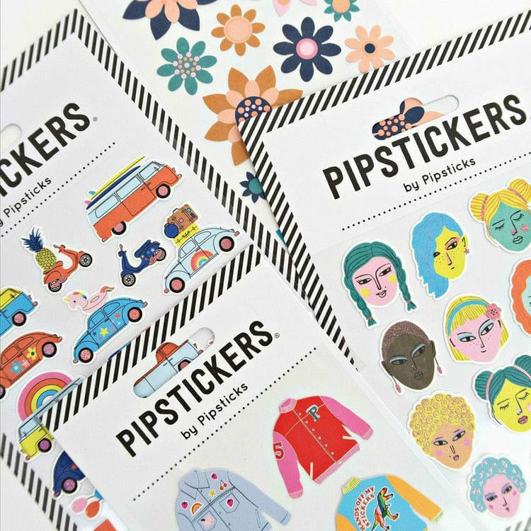 Pipsticks Creativity Pipsticks Rockin' Retro Sticker Bundle