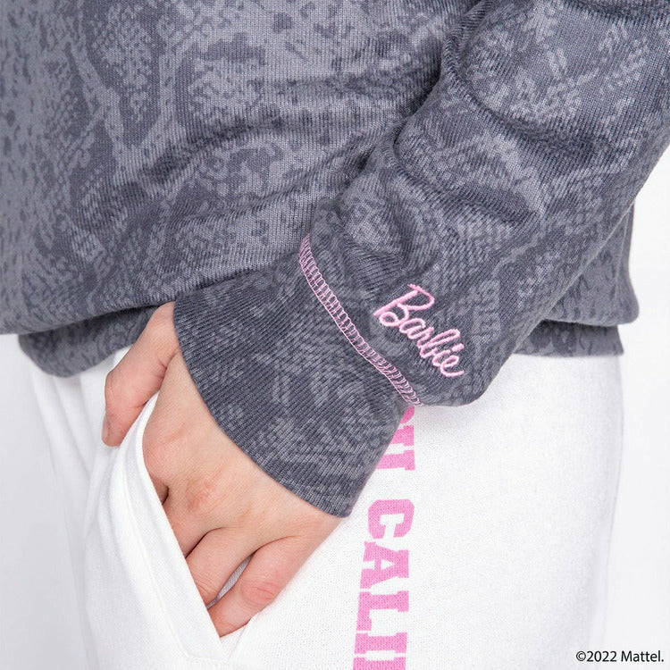 PJ Salvage Trend Accessories Grey Barbie Long Sleeve top