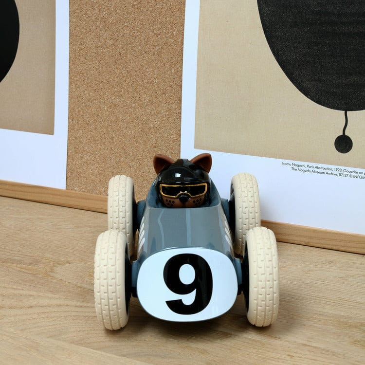 Playforever Vehicles Egg Roadster Scrambler Car Toy - Grey/Blue