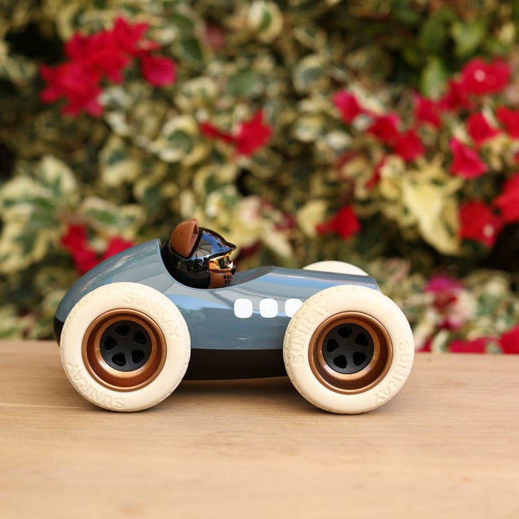 Playforever Vehicles Egg Roadster Scrambler Car Toy - Grey/Blue