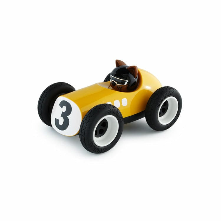 Egg Roadster Sunnyside Car Toy - Yellow – FAO Schwarz