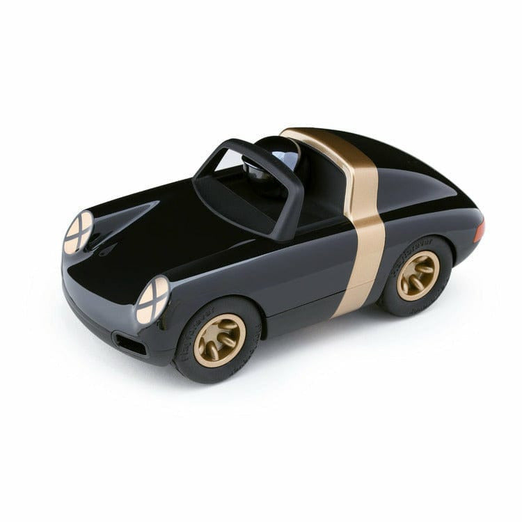 Playforever Vehicles Luft Crow Car Toy - Black/Gold