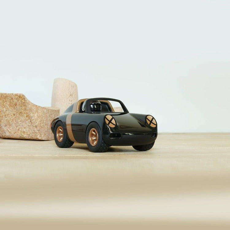 Playforever Vehicles Luft Crow Car Toy - Black/Gold