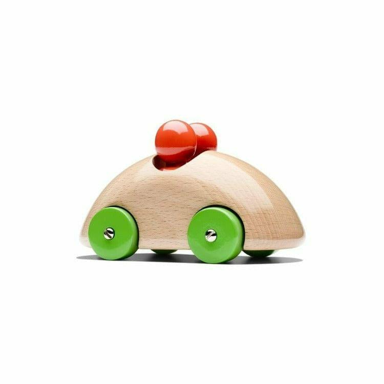 Playsam Preschool Wooden Streamliner Rally Toy Car