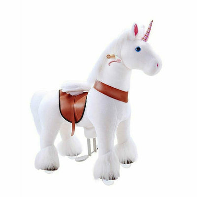 PonyCycle, Inc. Plush Ride on Unicorn Ages 4-9