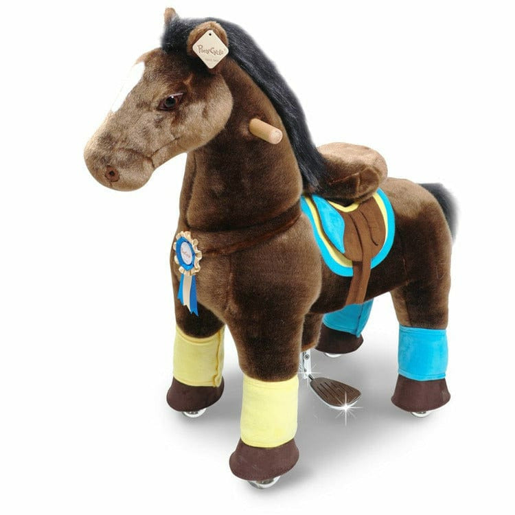 PonyCycle, Inc. Preschool Chocolate Brown Horse 4-9