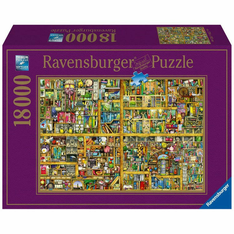 Ravensburger Puzzles Magical Bookcase 18,000 Piece Puzzle