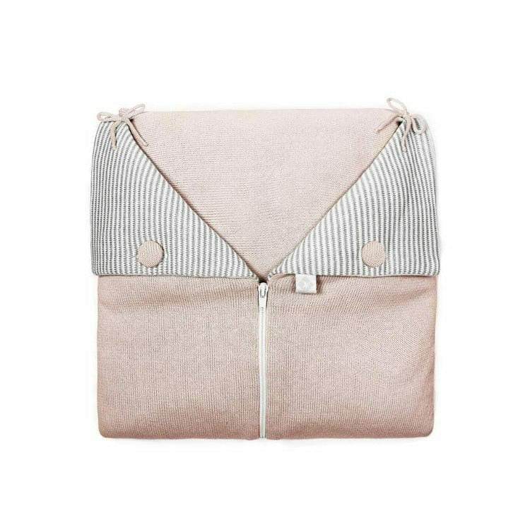 Rian Tricot Room Decor Soft Pink Cocoon Blanket