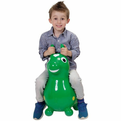 Rody® Preschool Green Rody Horse Inflatable Bouncer Ride-on