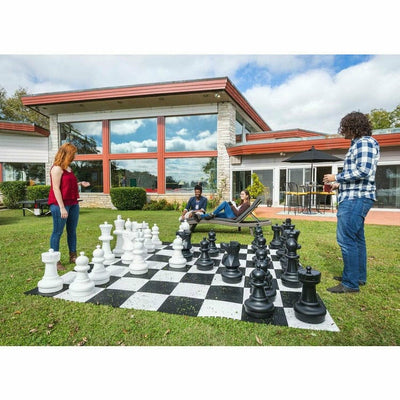 rolly® Games Large Chess Set w.Board